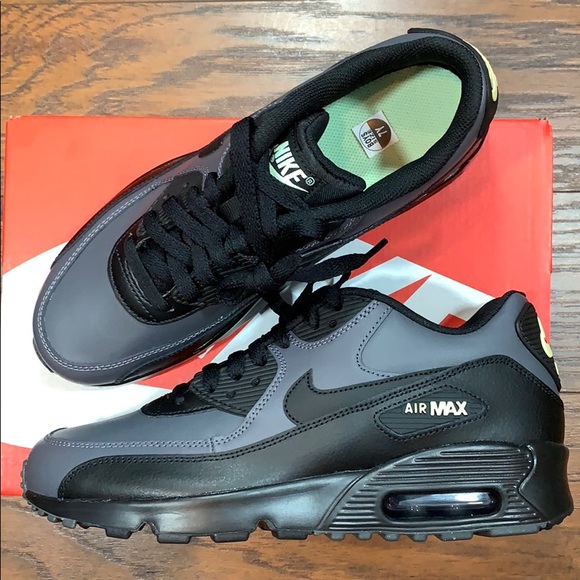 NIKE AIR MAX 90 LTD (GS) Dark Grey/Black-Dark Grey - Picture 5 of 16